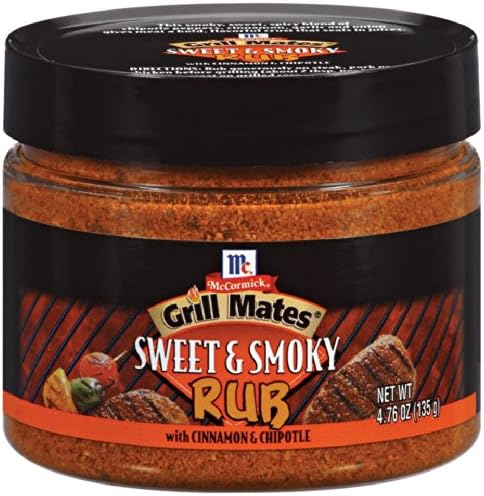 Case of Grill Mates Sweet & Smoky Rub (6 Total)
