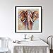 Diamond Painting Kits, DIY 5D Full Drill Art Perfect for Relaxation and Home Wall Decor(Elephant, 16x16inch)