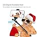 Selfie stick, Extendable monopod tripod with Bluetooth wireless remote for for Android phones &iPhone 8/iPhone 8 Plus/X/iPhone 7/iPhone 7 Plus/Galaxy Note 8/S8 /S8 digital cameras GoPro