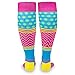 Running & Athletic Recovery Knee High Compression Socks | Crazy For Color | MD