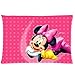 Custom Cute Minnie Mouse Pillowcase Standard Size Design Cotton Pillow Case