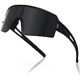 VEWOE Cycling Sunglasses Polarized Baseball Glasses for Men Women, UV400 Sports Sunglasses Softball Running Biking MTB