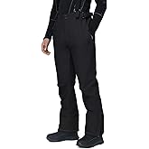 GS SNOWING Men's Snow Insulated Pants Winter Warm Ski Pant Outdoor Waterproof Snowboard Bibs with Suspenders