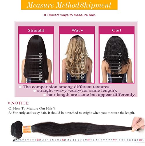Rosette Hair Bundles Brazilian Ombre Virgin Hair Body Wave Hair Extension/Weft 100% Unprocessed Remy Virgin Human Hair TwonTone color Natural Black 1b /30# Size 12" to 24"(1 Bundle 22")