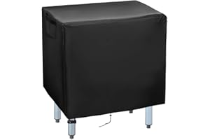 Jungda Outdoor Prep Table Cover, 24 Inch Waterproof Stainless Steel Prep Cart Table Cover,Patio kitchen Grill Bbq Food Prep Table Cover - 24 x 18 x 34 Inch