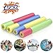 Creatck Water Gun, 4 Pack Water Guns for Kids Soft Foam Water Blaster Summer Pool Toys for Child Adults - Family Game Expert (Ramdon Color Handle)