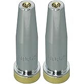 RIVERWELD Propane/Natural Gas Cutting Tips 6290NFF Size 2 &amp; 6290NFF-2 2pcs | for Oxygen Oxyfuel Cutter Torch Made of Copper
