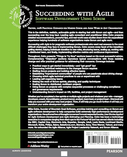 Succeeding with Agile: Software Development Using Scrum Succeeding with Agile: Software Development Using Scrum Paperback Kindle