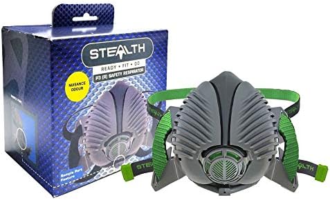 The Stealth Personal Safety Respirator P3 (R) with P3 Filters M/L