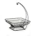 Gourmet Basics by Mikasa French Countryside Metal Fruit Basket with Banana Hook, 12