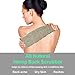 Back & Body Scrubber, FREE Exfoliating Glove, NEW & IMPROVED, Durable Natural Fiber Scrubber Set - Exfoliate Your Skin From Head to Toe in the Shower or Bath, Machine Washable