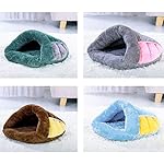 SUMTTER Cuccia Cane Interno Letto Cani Peluche Kennel Morbido Triangle Shape Dog Bed Nest Cat Cuscino Cane Lavabile…