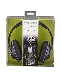 Pesadilla antes de Navidad sobre la oreja Auriculares con construido en micrófono calidad de sonido de los creadores de iHome