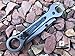Monogram Knife, Custom Knives, Pocket Knife, Hunting Knife, Personalized Knife, Engraved Knives, Folding Knife, Pocket Wrench Knife (Grey)