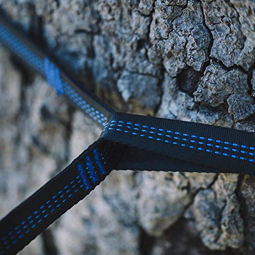 Wise Owl Outfitters Talon Hammock Straps Combined 20 Ft Long, 38