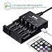 EBL iQucik Battery Charger for Li-ion 26650 18650 IMR/LiFePO4/Ni-MH/Ni-Cd AA AAA C Rechargeable Batteries