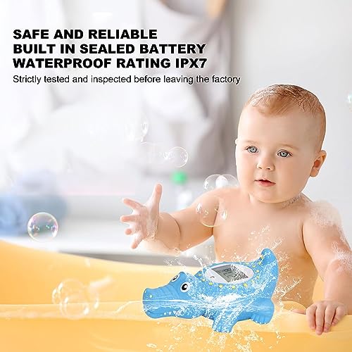 Infant Bath Thermometer, Baby Shower Thermometer, Waterproof Cartoon