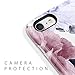 Akna iPhone 8 & iPhone 7 case Floral, Charming Series Flexible Silicon Cover for Both iPhone 8 & iPhone 7 [Floral Peony](798-U.K)