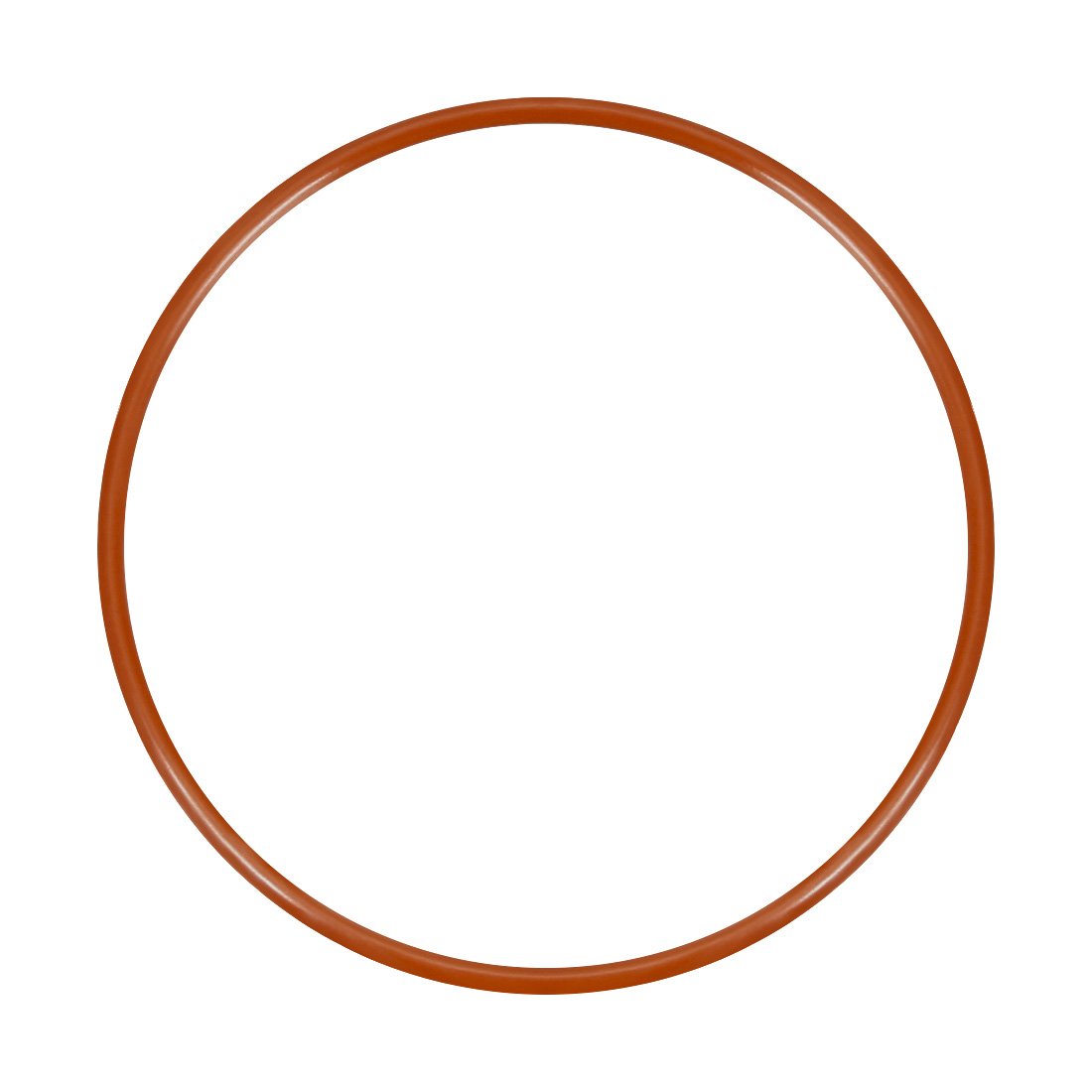 sourcingmap Silicone O-Ring, 75mm OD, 70.2mm ID, 2.4mm Width, VMQ Seal Rings Gasket, Red