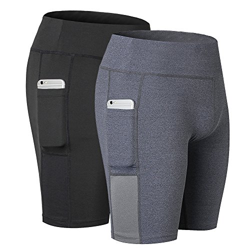 high waisted spandex shorts workout