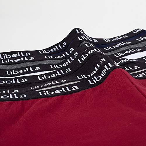 Libella-Pacco-da-6-Mutande-Donna-Lingerie-Biancheria-Intima-Set-Cotone-3407
