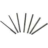 7PCS Increased Tenacity Tungsten Steel Jewelry Engraver Tool Engraving Knives Graver for Pneumatic Impact Engraving Machine 30-120 Degree 3mm Diameter