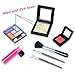 Tokia Pretend Play Makeup Kit for Girls with Cosmetic Bag(Candy Green)