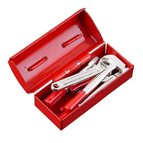 Click Here to See More Images Home Mart Repair Tools Kit RC Crawler Car Wrench Wrench Hammer Pliers Tool Repair Parts