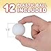 Gamie Bucket Ping Pong Ball Game Includes 9 Metal Buckets, 12 Balls, and 1 Number Sticker Sheet - Fun Party Activity for Kids and Adults, Great Idea for Kids