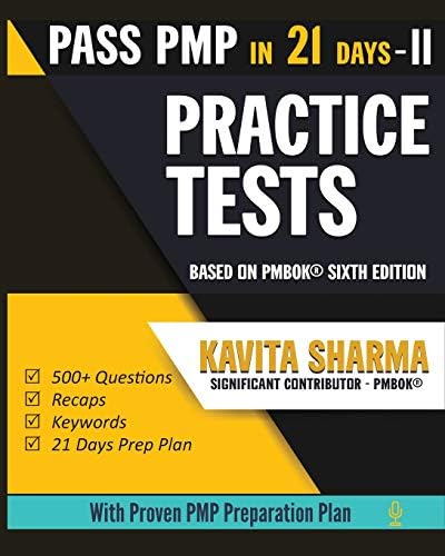 Pmp Practice Tests (Pass Pmp in 21 Days)