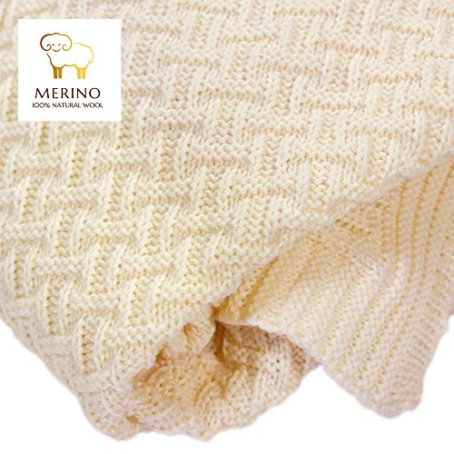 Wallaboo Baby Blanket Eden, Vanille - Thumbnail 2