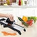 Sterline Adjustable Stainless Steel Mandoline Slicer and Waffle Fry Cutter, Countertop Vegetable Slicer, Potato Slicer, Manual Food Slicer, French Fry Cutter, Mandolin Julienne Blade, BPA Free