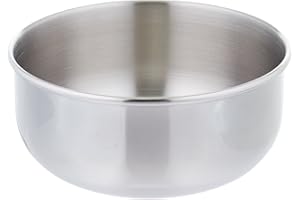 Graham-Field Sponge Bowl - Medical Stainless Steel with Seamless Construction Basin, 4 1/2" Width x 2" Depth, 12 oz Capacity,3248