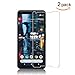 [2-Pack] Google Pixel2 XL Screen Protector,Untexea Ultra Clear 9H Hardness Anti-Scratch Pixel 2 XL Tempered GlassScreen Protector ,2.5D Rounded Edges Bubble Free Install Glass Film …
