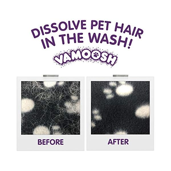 Vamoosh-Pet-Hair-Dissolver-Pet-Hair-Remover-for-Washing-Machines-6x100g-2-Boxes-Removes-Odour-Dissolves-Dog-Cat-Animal-Fur-Cleans-Pet-Bedding-in-Washing-Machine-Easy-to-Use-Up-to-6-Washes Vamoosh Pet Hair Dissolver- Pet Hair Remover for Washing Machines, 6x100g (2 Boxes), Removes Odour Dissolves Dog, Cat…