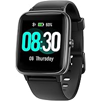 GRV Smart Watch for iOS and Android Phones, Watches for Men Women IP68 Waterproof Smartwatch Fitness Tracker Watch with Heart