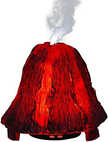Volcano Diffuser 100ml With Night Light Color Changing Cool Mist Humidifier For Bedroom Living Room Kids Gift Holiday