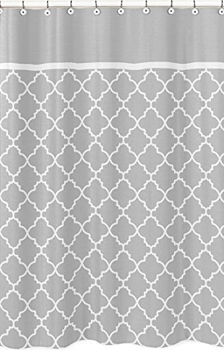Amazon Com Sweet Jojo Designs Gray And White Trellis Children S