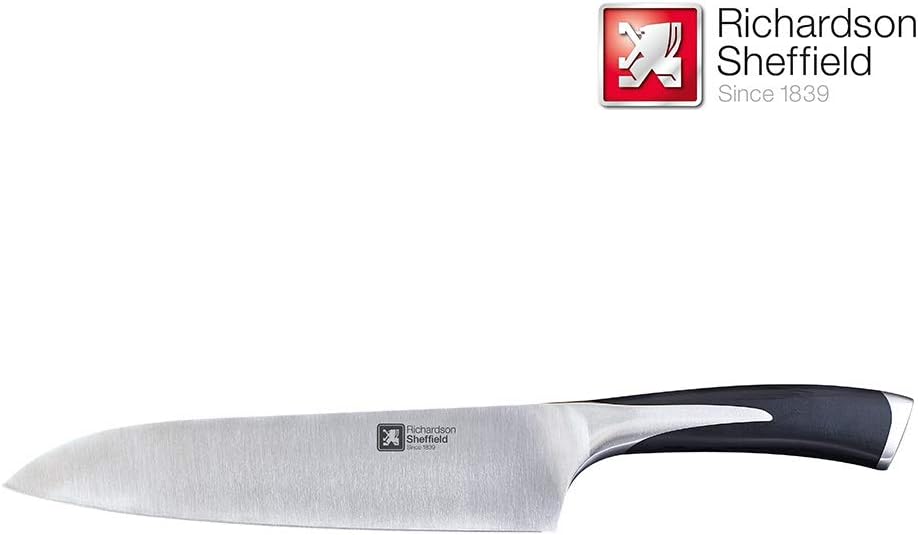Richardson Sheffield 20 cm Kyu Cooks Knife, Silver - Image 3