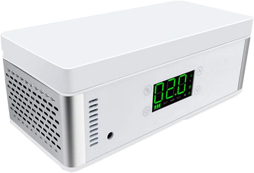 Insulin Cooler,Insulin refrigerated Box,Portable Insulin Cooler Refrigerated Box,Simple Small Refrigerator,Insulin Cooler Box,Mini Insulin Refrigerated Box,Mini Insulin Fridge,White