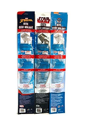 Kids Character Kites - Three Pack Bundle