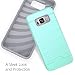 Galaxy S8 Case, Teelevo [Card Slot Holder] Dual Layer Heavy Duty Shock Absorbent Wallet Case with Credit Card Slot and Kickstand [Protective Card Case] for Samsung Galaxy S8 (2017) - Mint Green