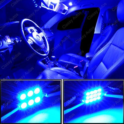 Classy Autos Veloster BLUE Interior LED Package (4 Pieces)