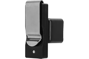 EVTSCAN Magnetic Billiard Cue Chalk Holder, with Aluminum Belt Clip, for Standard Square Shaped Chalk Cubes, Pocket Pool Chal