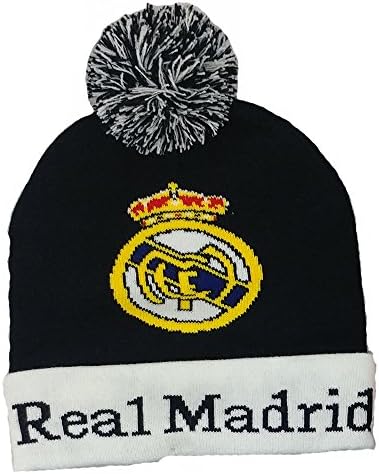 Soccer Team Acrylic Pom Beanie (Real Madrid)