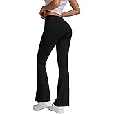 ZFLM Women's Wide Leg Sports Yoga Pants Women's High Waist Fashionable Loose Bellbottom Pants