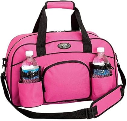 gym duffle bag with water bottle holder