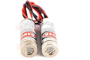 BEITESI Red line laser module Industrial Laser Group Module adjustable focal length (line-2packs)