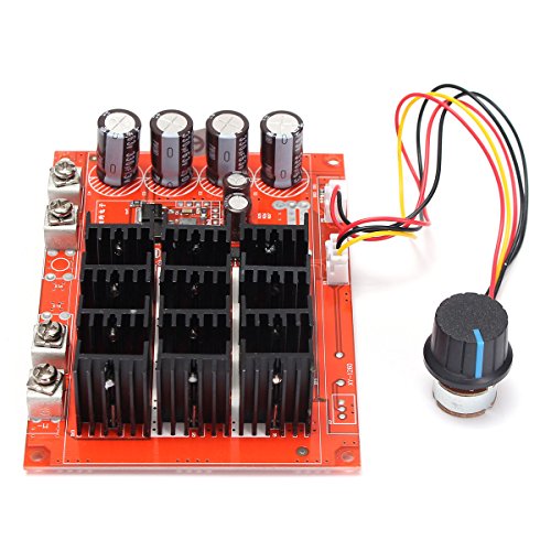 ELEGIANT DC 10-50V 60A High-power Motor Speed Control PWM HHO RC Driver Controller Module 12V 24V 48