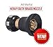 FlowLosity Fireman Hose Brass Nozzle Pressure Sprayer